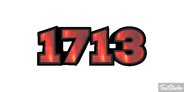 1713 Texteffekt