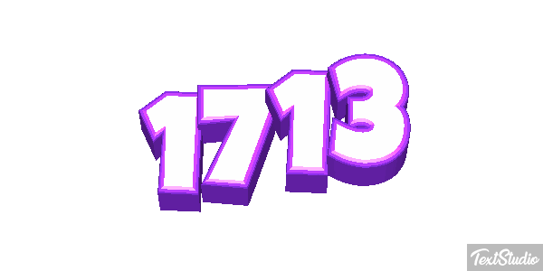 1713 Texteffekt