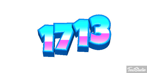 1713 Texteffekt