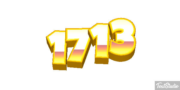 1713 Texteffekt