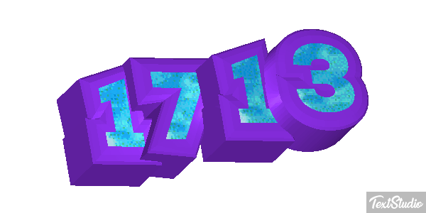 1713 Texteffekt