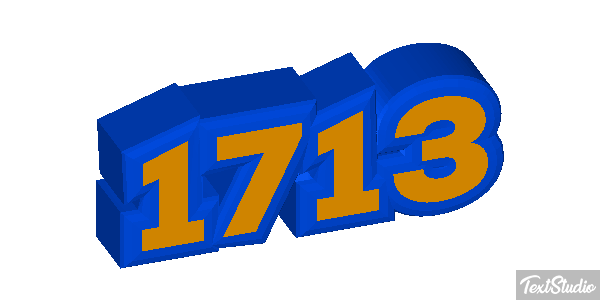 1713 Texteffekt
