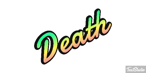 Death Efeito do texto
