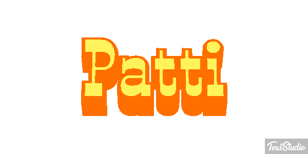 Patti Текстовый эффект