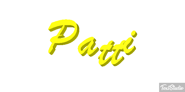 Patti Текстовый эффект