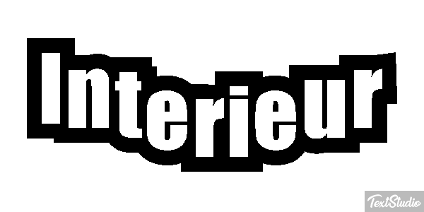 Intérieur Effet de texte