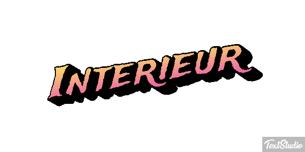 Intérieur Effet de texte