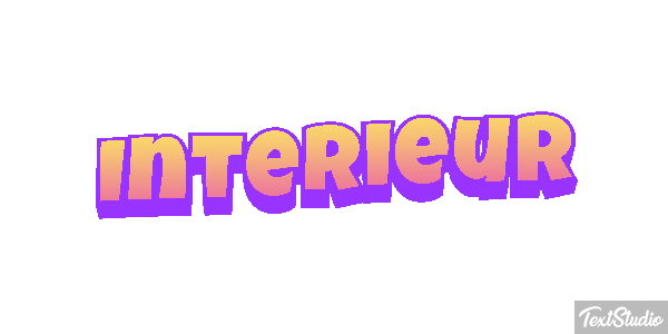 Intérieur Effet de texte