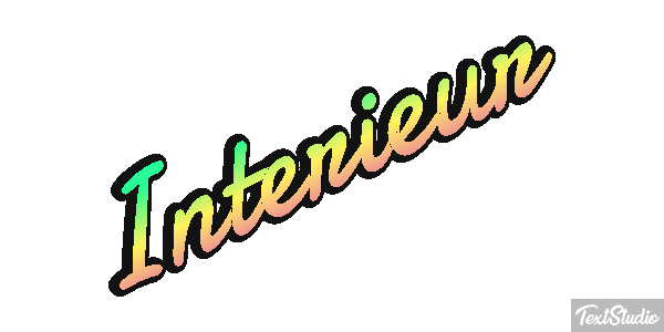 Intérieur Effet de texte