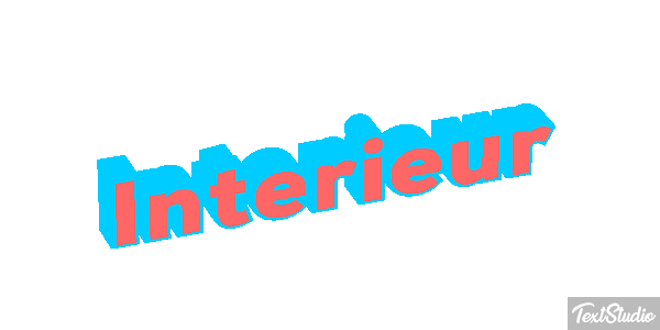 Intérieur Effet de texte