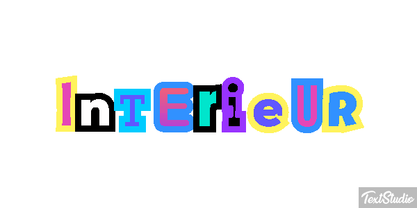 Intérieur Effet de texte