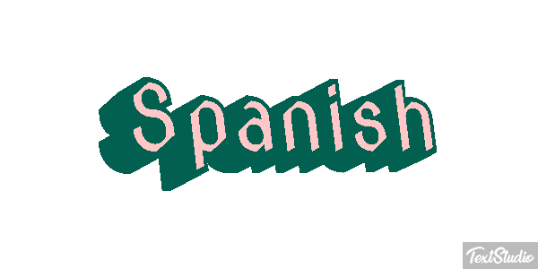 Spanish Effet de texte