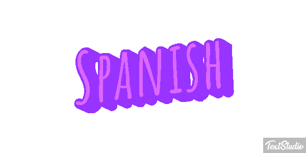 Spanish Effet de texte