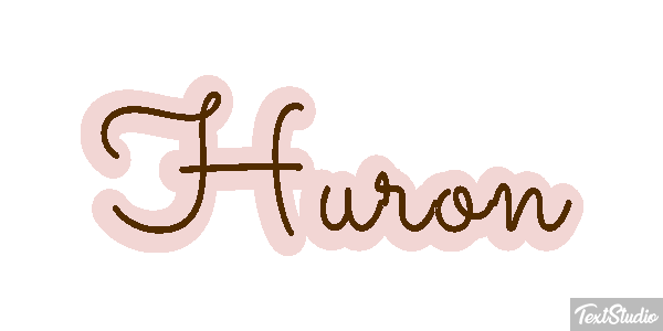 Hurón Efecto de texto