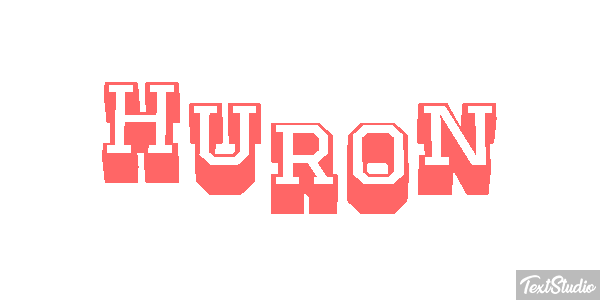 Hurón Efecto de texto