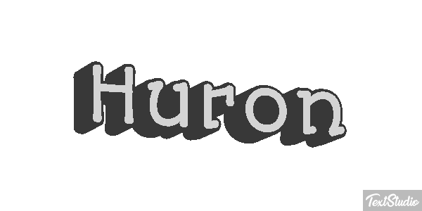 Hurón Efecto de texto
