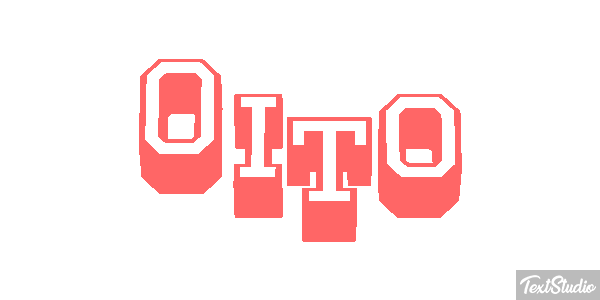 Oito Effet de texte