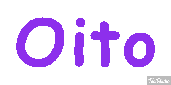 Oito Effet de texte