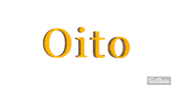 Oito Effet de texte