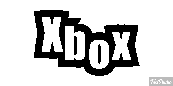 Xbox Effetto testo