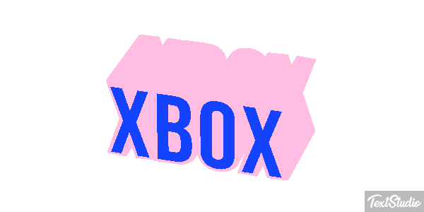 Xbox Effetto testo