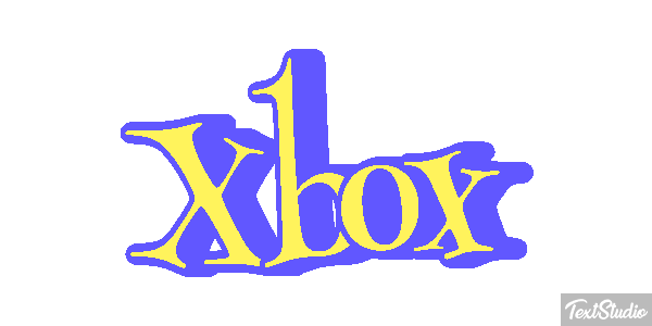 Xbox Effetto testo