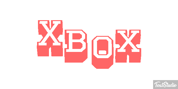 Xbox Effetto testo