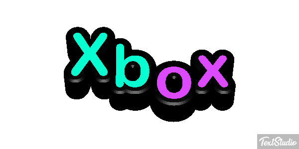 Xbox Effetto testo