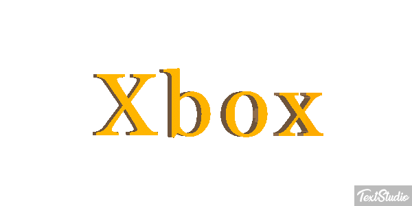 Xbox Effetto testo