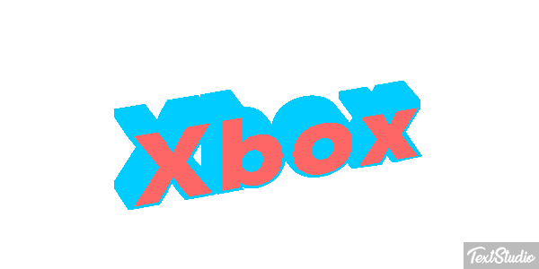Xbox Effetto testo