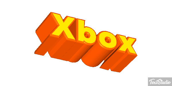 Xbox Effetto testo