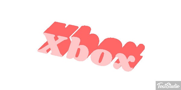 Xbox Effetto testo