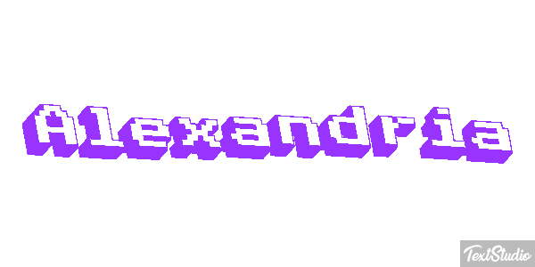 Alexandria Effetto testo