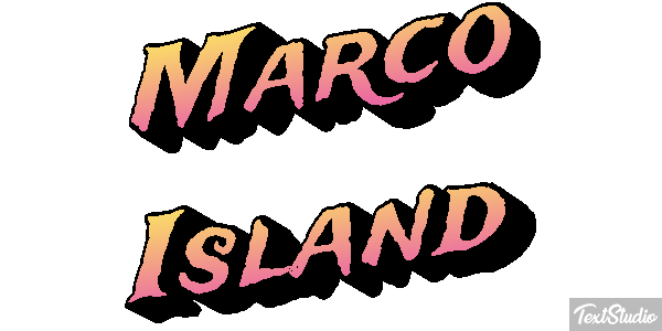 Marco Island Metin efekti