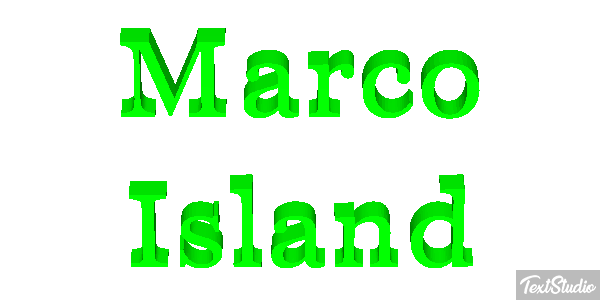 Marco Island Metin efekti