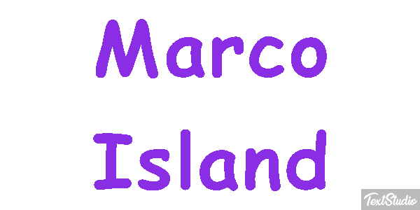 Marco Island Metin efekti