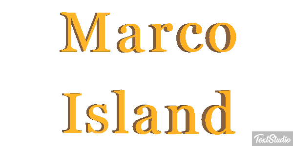 Marco Island Metin efekti