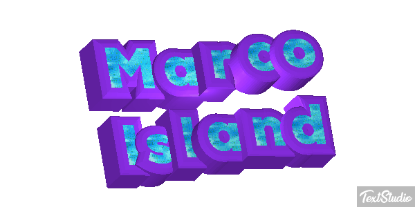 Marco Island Metin efekti