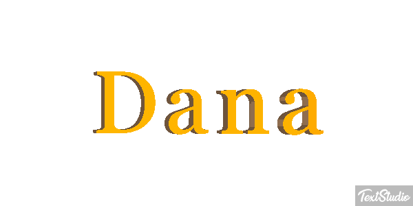 Dana テキスト効果