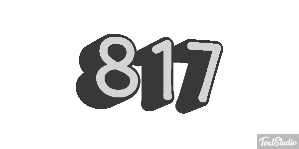 817 Effet de texte