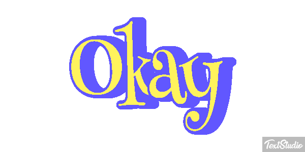 Okay Text effect