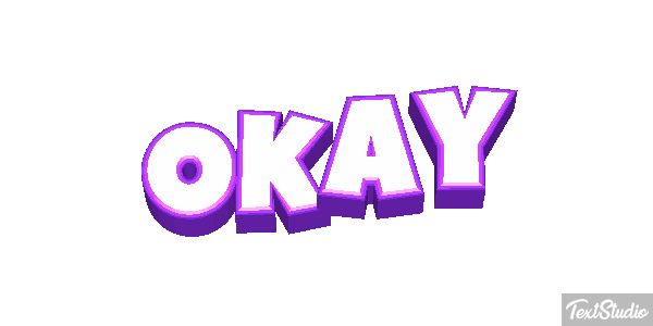 Okay Text effect