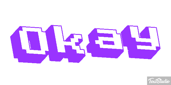 Okay Text effect