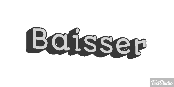 Baisser Effet de texte