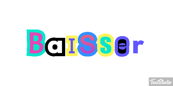 Baisser Effet de texte
