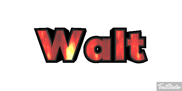 Walt Efecto de texto