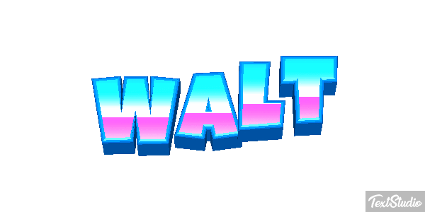 Walt Efecto de texto