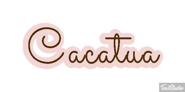 Cacatúa Efecto de texto