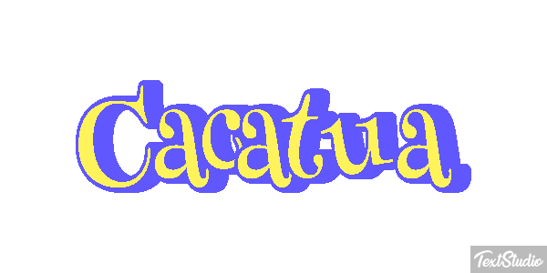 Cacatúa Efecto de texto