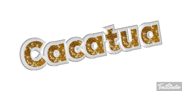 Cacatúa Efecto de texto